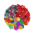 Multicolour Triple Pack Scatters